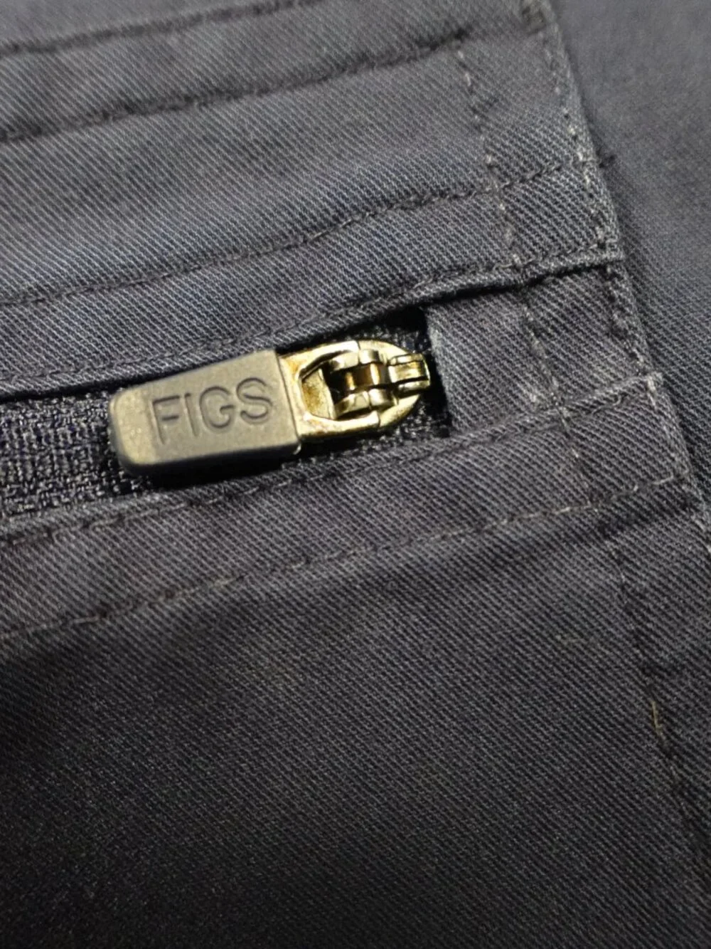 FIGS Cairo‎ Cargo Scrub Pants Men’s Large Navy Technical Collection Stretch